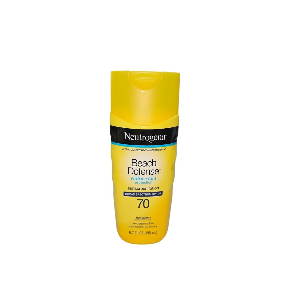 Neutrogena Beach Defense Water + Sun‎ Protection  Lotion SPF 70  6.7 FL oz